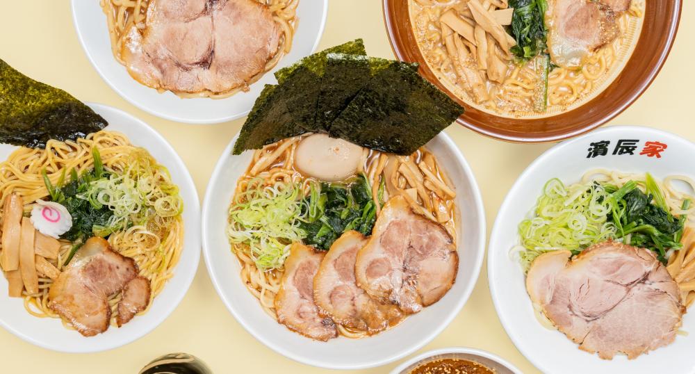 飽きさせない幅広いメニュー数